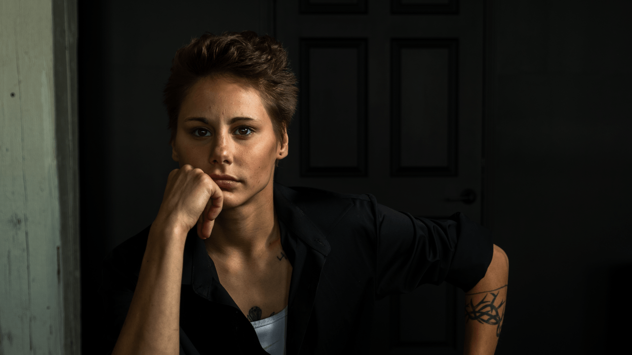 Dark portrait